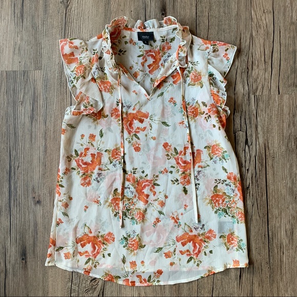 Mossimo | Target Floral Blouse - Picture 2 of 13